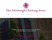 Tablet Screenshot of edinburghclothingstore.org